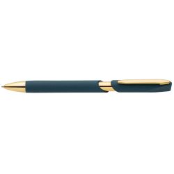 Stylo personnalisé Aurelia avec finition dorées en plastique recyclé