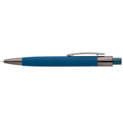 Stylo personnalisé en aluminium recyclé soft touch