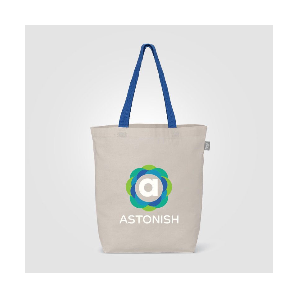 Grand sac coton shopping personnalisé 380x350x130 mm 11 L Express