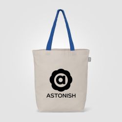 Grand sac coton shopping personnalisé 380x350x130 mm 11 L Express