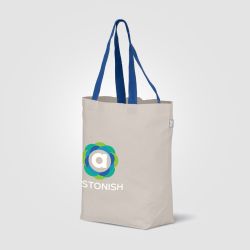 Grand sac coton shopping personnalisé 380x350x130 mm 11 L Express