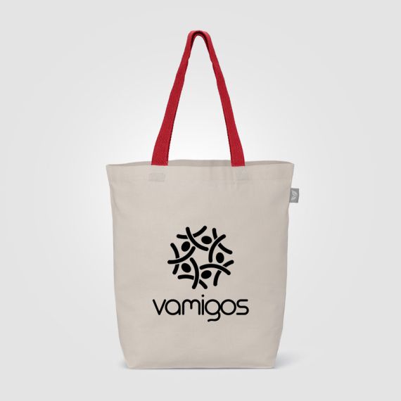 Grand sac coton shopping personnalisé 380x350x130 mm 11 L Express