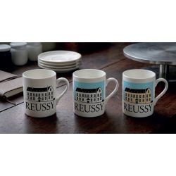 Mug personnalisé en porcelaine fabriqué en France Pillivuyt