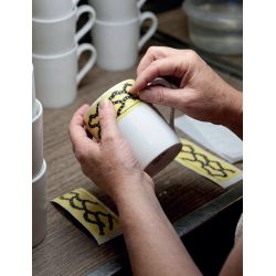 Mug personnalisé en porcelaine fabriqué en France Pillivuyt