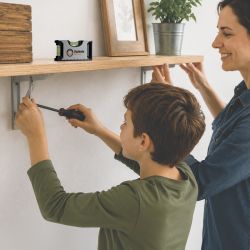 Double niveau personnalisé à bulle personnalisable avec base magnétique