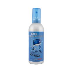 Spray nettoyant personnalisable en aluminium pour lunettes et écrans 100ml Fabriqué en France