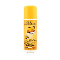 Spray nettoyant personnalisable en plastique pour lunettes et écrans 100 ml Fabriqué en France