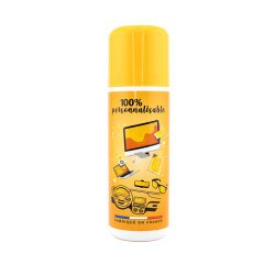Spray nettoyant personnalisable en plastique pour lunettes et écrans 100 ml Fabriqué en France