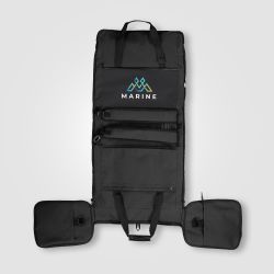 Grand sac de voyage personnalisé housse à vêtements recyclé 49 L