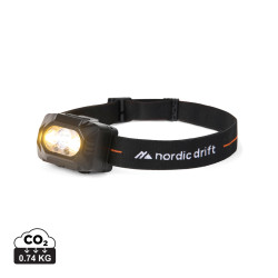 Lampe publicitaire frontale à double batterie Nordic Drift Everest