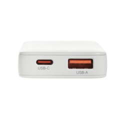 Chargeur publicitaire plat 65W GAN avec connecteurs universels Fluxo RCS