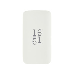 Chargeur publicitaire plat 65W GAN avec connecteurs universels Fluxo RCS