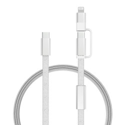 Câble publicitaire de recharge rapide 60W 2-en-1 Arc RCS