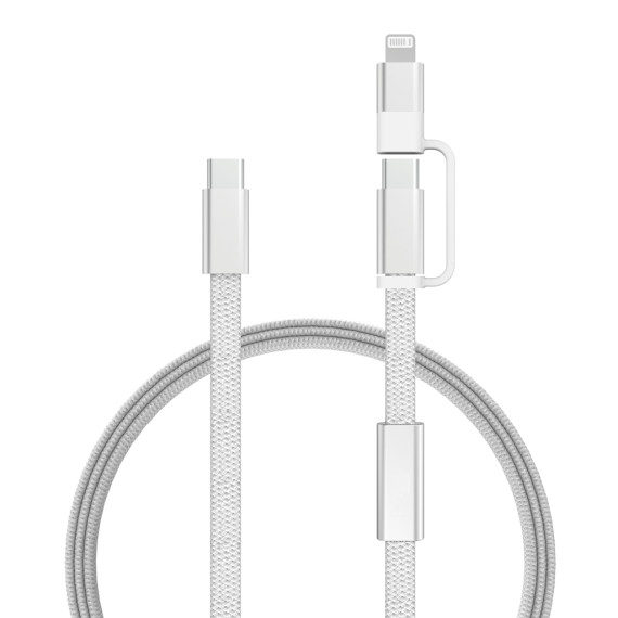 Câble publicitaire de recharge rapide 60W 2-en-1 Arc RCS