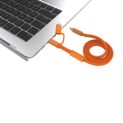 Câble publicitaire de recharge rapide 60W 2-en-1 Arc RCS