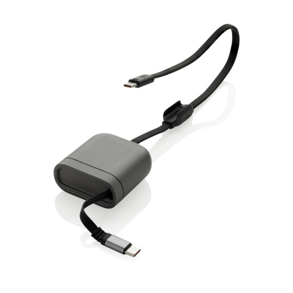 Câble publicitaire rétractable à chargement rapide 100W Spira RCS