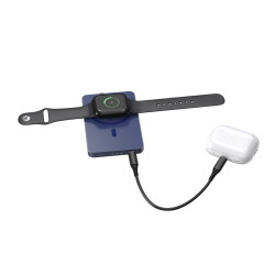 Powerbank publicitaire magnétique 5000 mAh et 15W Urban Vitamin Marin