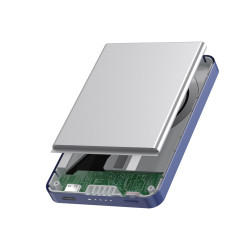 Powerbank publicitaire magnétique 5000 mAh et 15W Urban Vitamin Marin