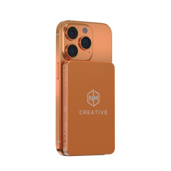Powerbank publicitaire magnétique 5000 mAh et 15W Urban Vitamin Marin