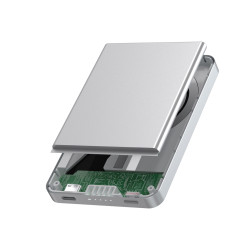 Powerbank publicitaire magnétique 5000 mAh et 15W Urban Vitamin Marin