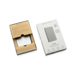 Powerbank publicitaire magnétique 5000 mAh et 15W Urban Vitamin Marin