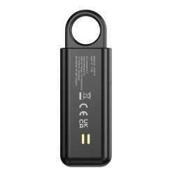 Alarme publicitaire d'urgence rechargeable avec fonction SOS Safio RCS