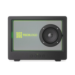 Enceinte publicitaire 5W sans fil et translucide Soundclear