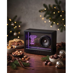 Enceinte publicitaire 5W sans fil et translucide Soundclear