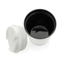 Tasse publicitaire à café 220ml dans une boite cylindrique Pico Barista