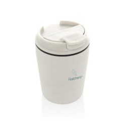 Tasse publicitaire à café 220ml dans une boite cylindrique Pico Barista