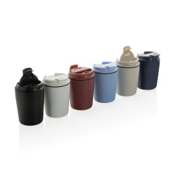 Tasse publicitaire à café 220ml dans une boite cylindrique Pico Barista