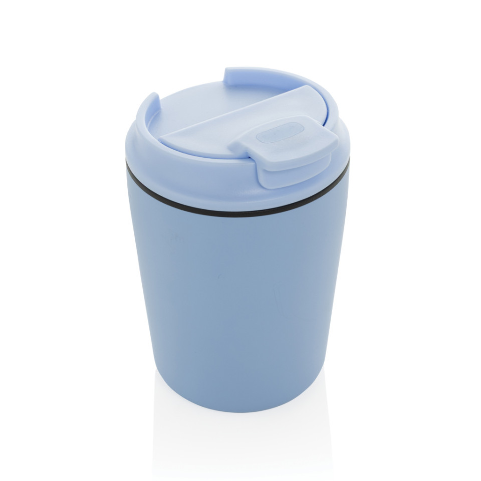 Tasse publicitaire à café 220ml dans une boite cylindrique Pico Barista