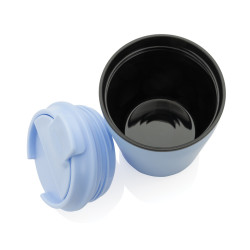 Tasse publicitaire à café 220ml dans une boite cylindrique Pico Barista