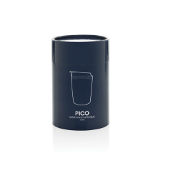 Tasse publicitaire à café 220ml dans une boite cylindrique Pico Barista