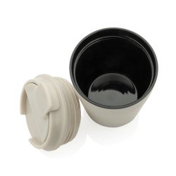 Tasse publicitaire à café 220ml dans une boite cylindrique Pico Barista