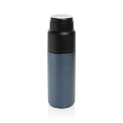 Bouteille publicitaire isotherme 500ml avec tasse Thermocup RCS