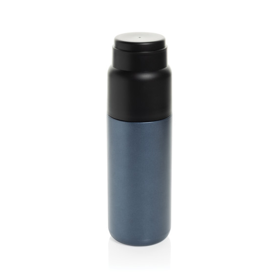 Bouteille publicitaire isotherme 500ml avec tasse Thermocup RCS