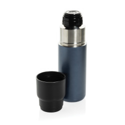 Bouteille publicitaire isotherme 500ml avec tasse Thermocup RCS