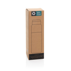 Bouteille publicitaire isotherme 500ml avec tasse Thermocup RCS