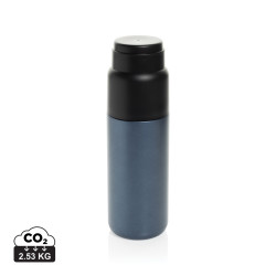Bouteille publicitaire isotherme 500ml avec tasse Thermocup RCS