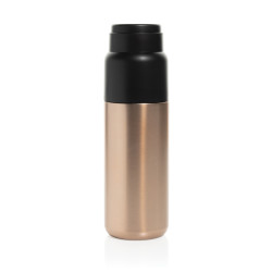 Bouteille publicitaire isotherme 500ml avec tasse Thermocup RCS
