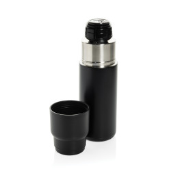 Bouteille publicitaire isotherme 500ml avec tasse Thermocup RCS