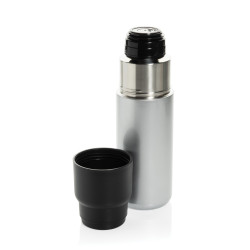 Bouteille publicitaire isotherme 500ml avec tasse Thermocup RCS