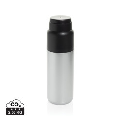 Bouteille publicitaire isotherme 500ml avec tasse Thermocup RCS