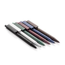 Stylo publicitaire X3 Edition métal en aluminium recyclé RCS