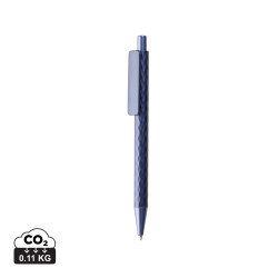 Stylo publicitaire X3 Edition métal en aluminium recyclé RCS