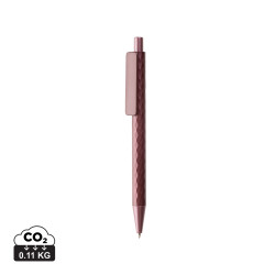 Stylo publicitaire X3 Edition métal en aluminium recyclé RCS