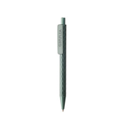 Stylo publicitaire X3 Edition métal en aluminium recyclé RCS