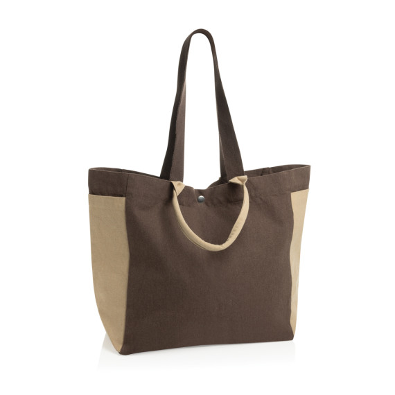 Sac publicitaire shopping en toile recyclée 400 g/m² BEAU AWARE™