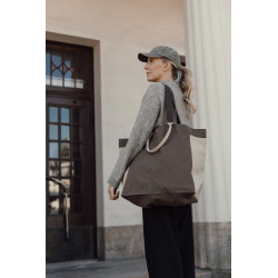 Sac publicitaire shopping en toile recyclée 400 g/m² BEAU AWARE™